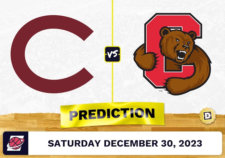 Colgate vs. Cornell Prediction, Odds, College Basketball Picks  [12/30/2023]