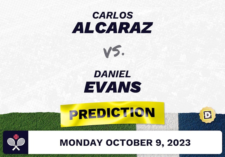 Carlos Alcaraz vs. Daniel Evans Prediction - Shanghai Masters 2023