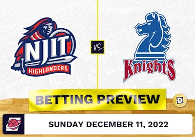 N.J.I.T. vs. Fairleigh Dickinson CBB Prediction and Odds - Dec 11, 2022