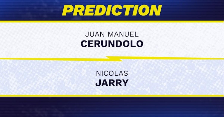Juan Cerundolo vs Nicolas Jarry Tennis Prediction.
