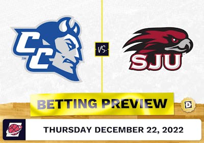 Central Connecticut State vs. Saint Joseph's (PA) CBB Prediction and Odds - Dec 22, 2022