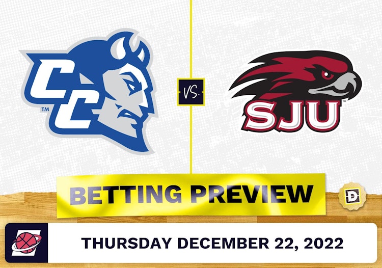 Central Connecticut State vs. Saint Joseph's (PA) CBB Prediction and Odds - Dec 22, 2022
