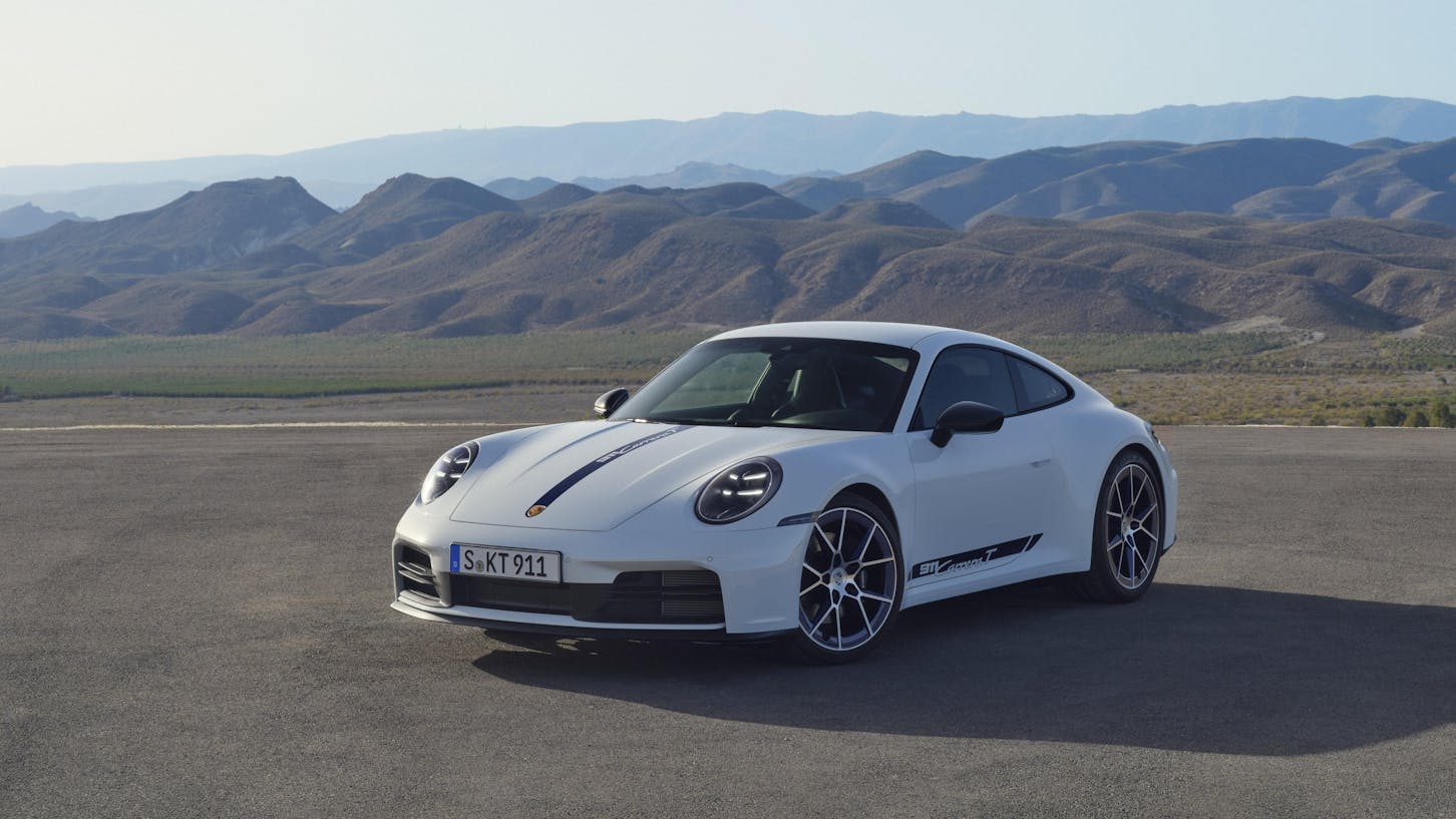Ein Porsche 911 Carrera T.