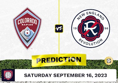 Colorado Rapids vs. New England Revolution Prediction - September 16, 2023