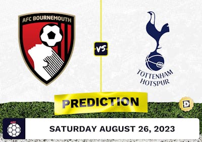 Bournemouth vs. Tottenham Prediction and Odds - August 26, 2023