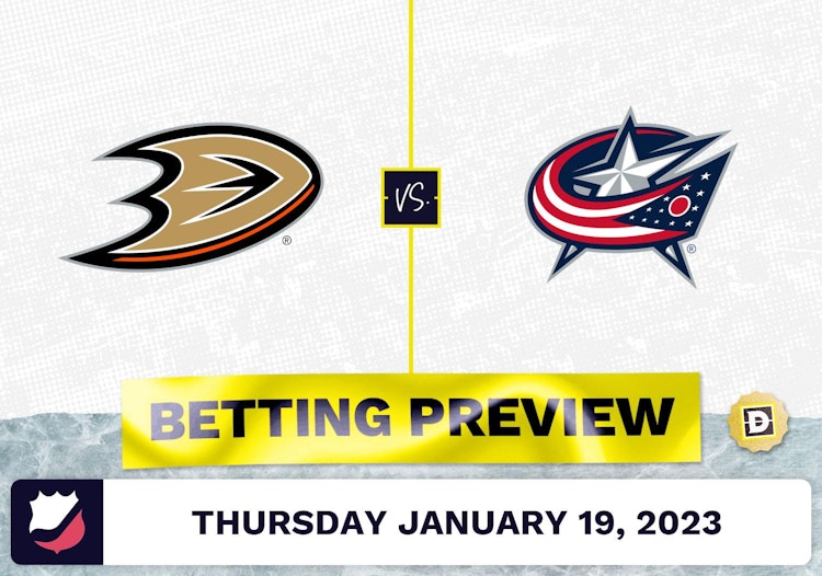 Ducks vs. Blue Jackets Prediction and Odds - Jan 19, 2023