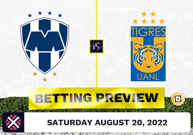 Monterrey vs. Tigres UANL Prediction and Odds - Aug 20, 2022