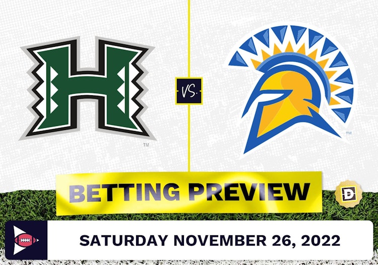 Hawaii vs. San Jose State CFB Prediction and Odds - Nov 26, 2022