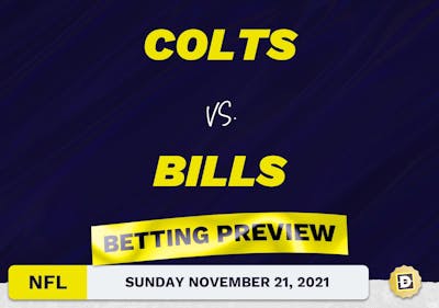 Colts vs. Bills Predictions and Odds - Nov 21, 2021