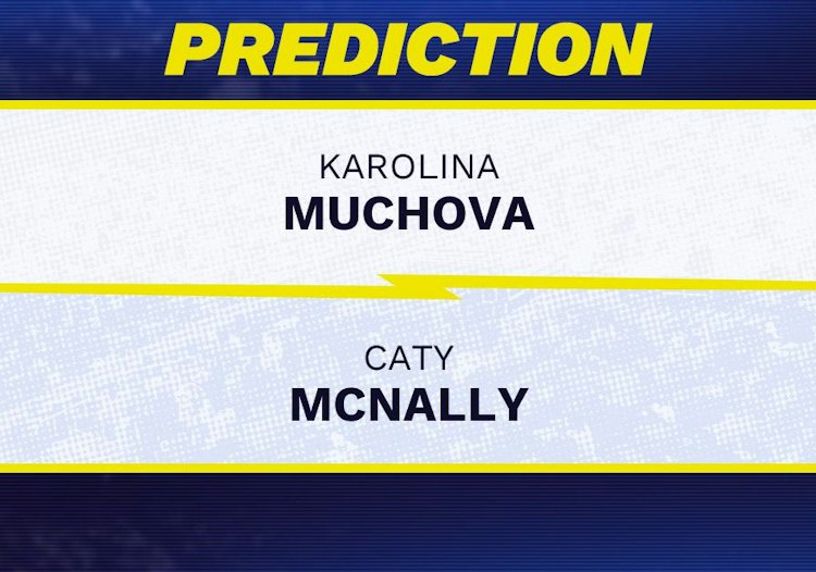 Karolina Muchova takes on Caty McNally in WTA Wuhan action.