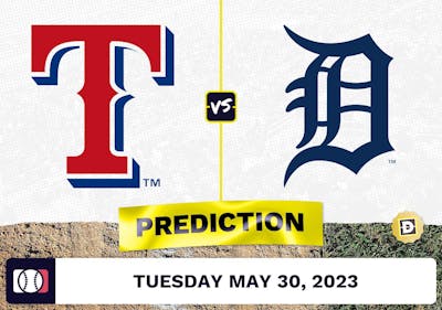 Rangers vs. Tigers Prediction for MLB Tuesday [5/30/2023]