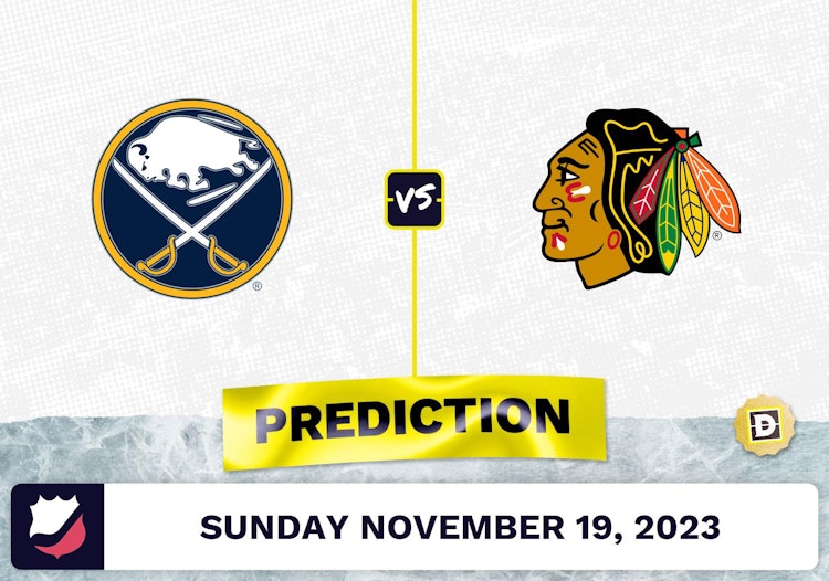 Sabres vs. Blackhawks Prediction and Odds - November 19, 2023