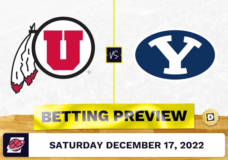 Utah vs. BYU CBB Prediction and Odds Dec 17, 2022