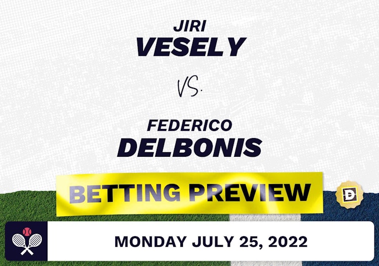 Jiri Vesely vs. Federico Delbonis Predictions - Jul 26, 2022