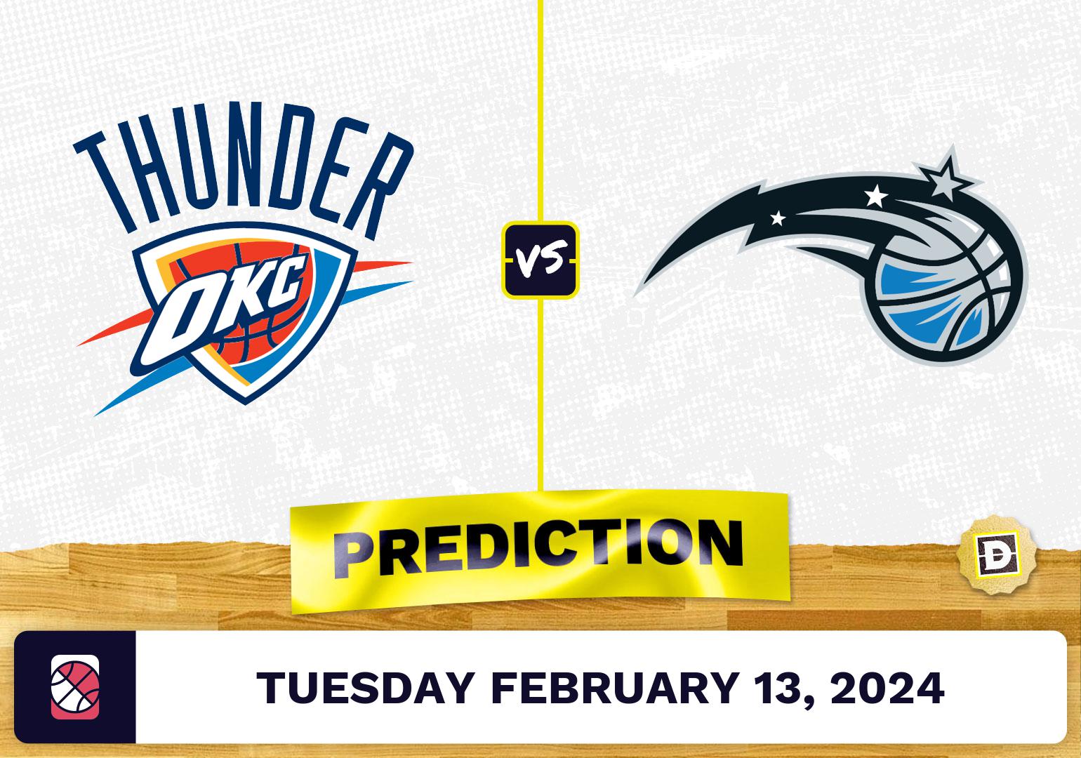 Oklahoma City Thunder Vs. Orlando Magic Prediction, Odds, NBA Picks [2 ...