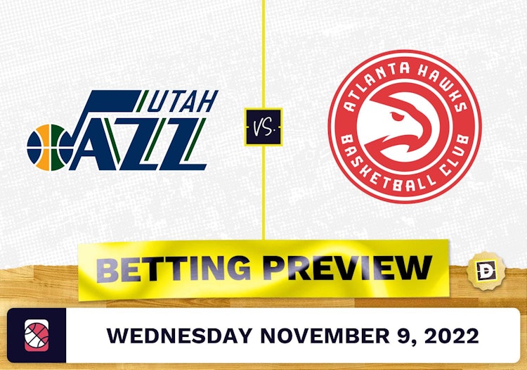 Jazz vs. Hawks Prediction and Odds - Nov 9, 2022