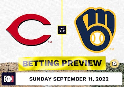 Reds vs. Brewers Prediction and Odds - Sep 11, 2022
