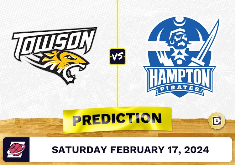 Towson vs. Hampton Prediction, Odds, College Basketball Picks [2/17/2024]