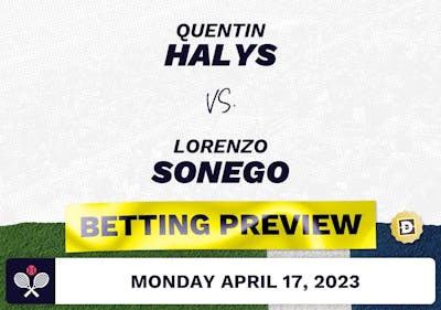 Quentin Halys vs. Lorenzo Sonego Predictions - Apr 18, 2023