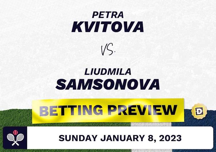 Petra Kvitova vs. Liudmila Samsonova Predictions - Jan 8, 2023