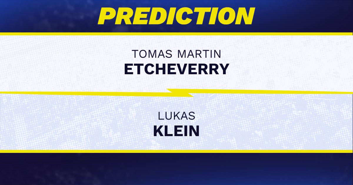 Tomas Martin Etcheverry vs. Lukas Klein Prediction, Odds, Picks for ATP Belgrade 2024