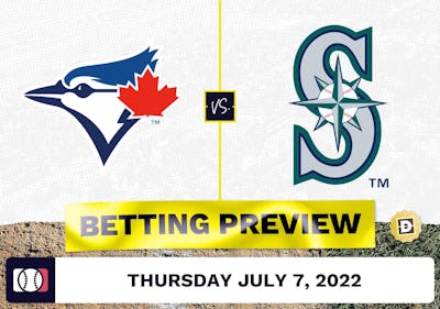 Blue Jays vs. Mariners Prediction and Odds - Jul 7, 2022