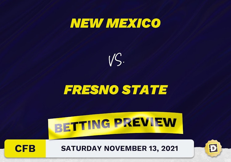 New Mexico vs. Fresno State CFB Predictions and Odds - Nov 13, 2021