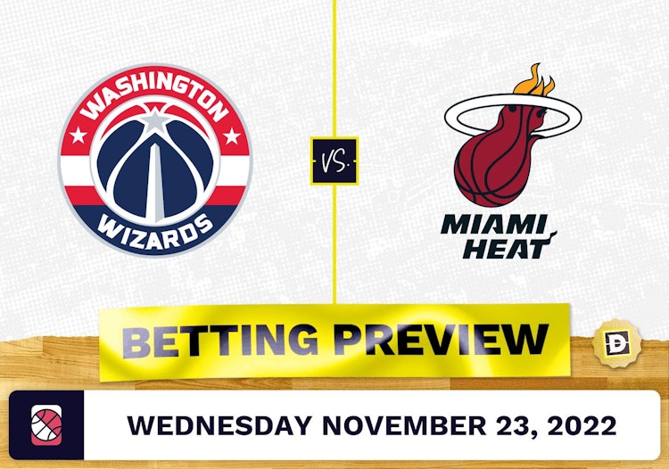 Wizards vs. Heat Prediction and Odds - Nov 23, 2022