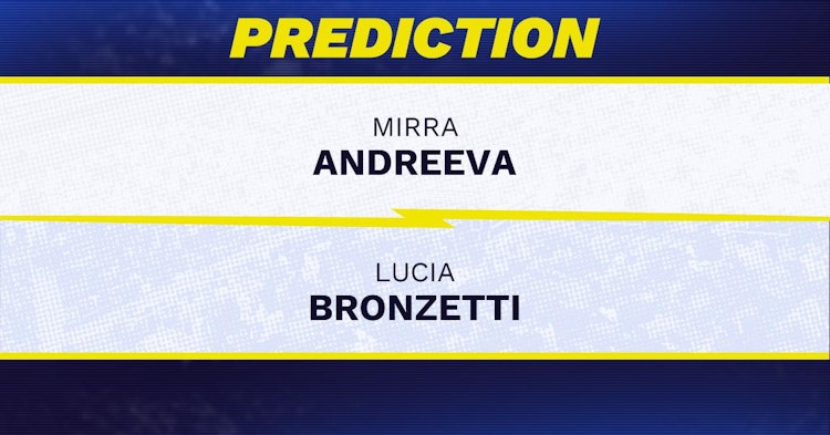 Mirra Andreeva vs Lucia Bronzetti Tennis Prediction.