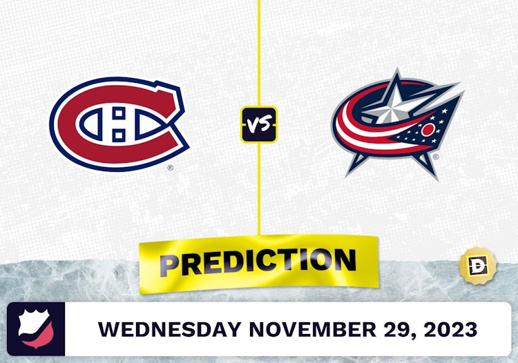 Montreal Canadiens vs. Columbus Blue Jackets Prediction and Odds - November 29, 2023