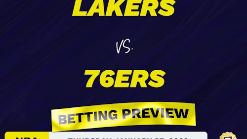 Lakers vs. 76ers Predictions and Odds - Jan 27, 2022