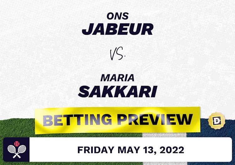 Ons Jabeur vs. Maria Sakkari Predictions - May 13, 2022