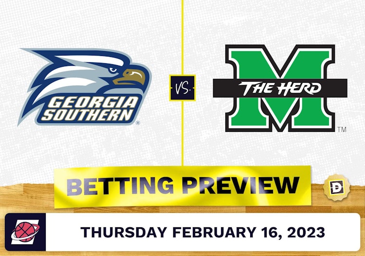 Georgia Southern vs. Marshall CBB Prediction and Odds - Feb 16, 2023