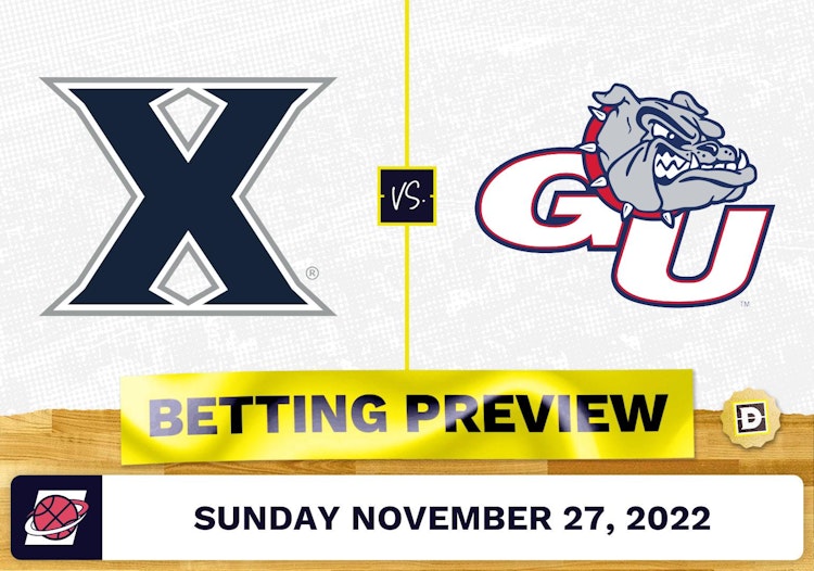 Xavier vs. Gonzaga CBB Prediction and Odds - Nov 27, 2022
