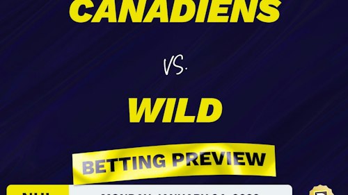 Canadiens vs. Wild Predictions and Odds - Jan 24, 2022