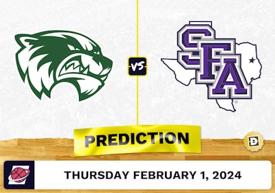 Utah Valley vs. Stephen F. Austin Prediction, Odds, College Basketball Picks [2/1/2024]