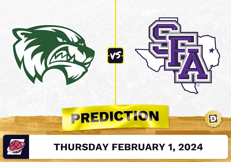 Utah Valley vs. Stephen F. Austin Prediction, Odds, College Basketball Picks [2/1/2024]