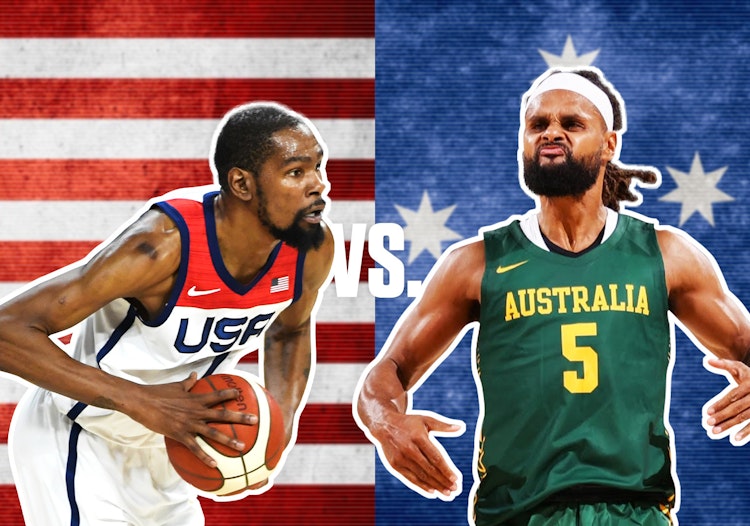 International Friendly Basketball: USA vs. Australia Picks and Bets, Monday July 12, 2021