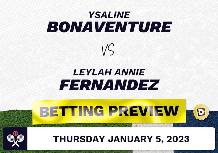 Ysaline Bonaventure vs. Leylah Annie Fernandez Predictions - Jan 5, 2023