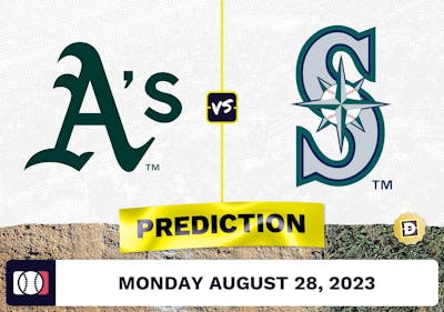 Athletics vs. Mariners Prediction for MLB Monday [8/28/2023]