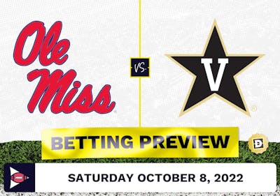 Mississippi vs. Vanderbilt CFB Prediction and Odds - Oct 8, 2022