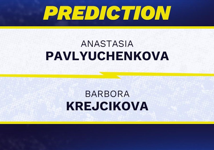 Anastasia Pavlyuchenkova vs Barbora Krejcikova Tennis Prediction.