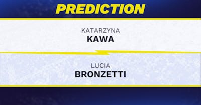 Katarzyna Kawa vs. Lucia Bronzetti prediction, odds, picks for 2025 WTA Chennai