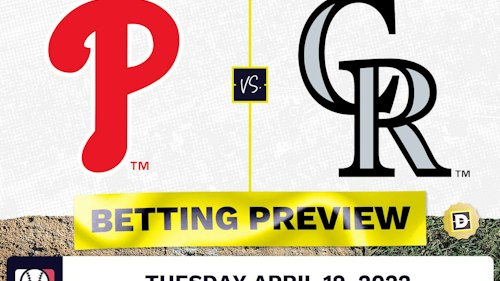 Phillies vs. Rockies Prediction and Odds - Apr 19, 2022