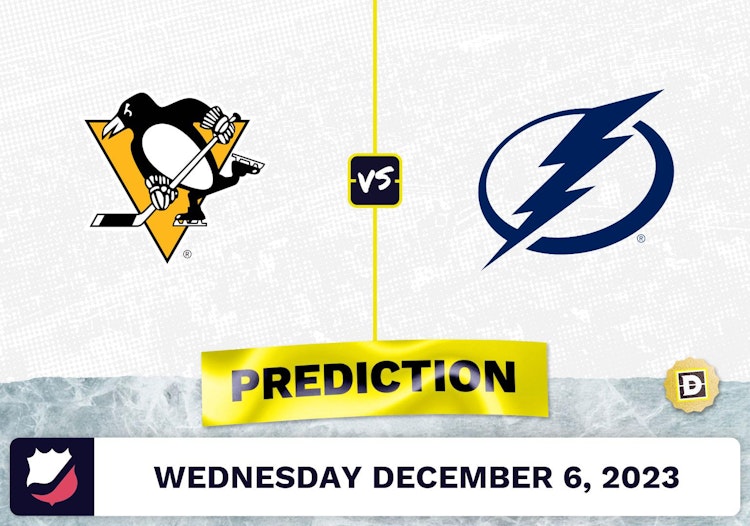 Pittsburgh Penguins vs. Tampa Bay Lightning Prediction and Odds - December 6, 2023