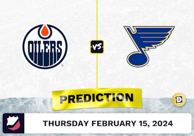 Edmonton Oilers vs. St. Louis Blues Prediction, Odds, NHL Picks [2/15/2024]