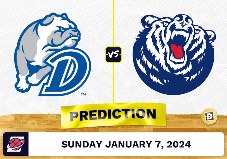 Drake vs. Belmont Prediction, Odds, College Basketball Picks  [1/7/2024]