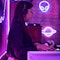 Jane 51 with her set at Capricho.