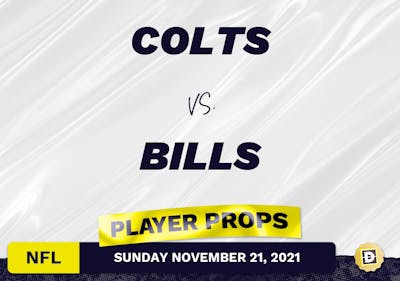 Colts vs. Bills Projected Player Stats - Nov 21, 2021