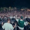 Tulum crowd from the DJs perspective